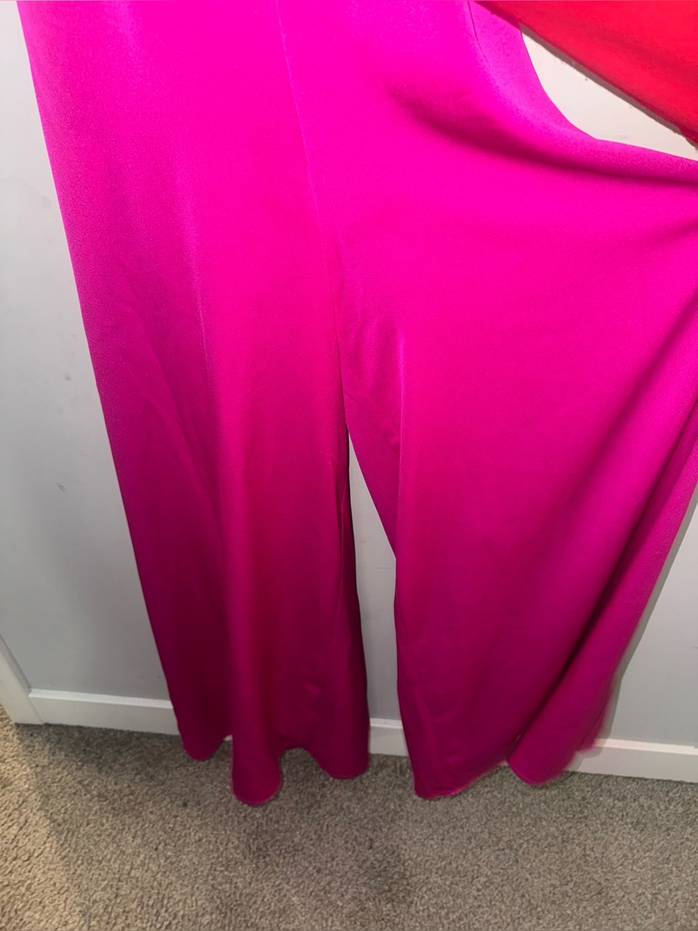 Fashion nova 2x fuchsia jumpsuit - Picture 7 of 7